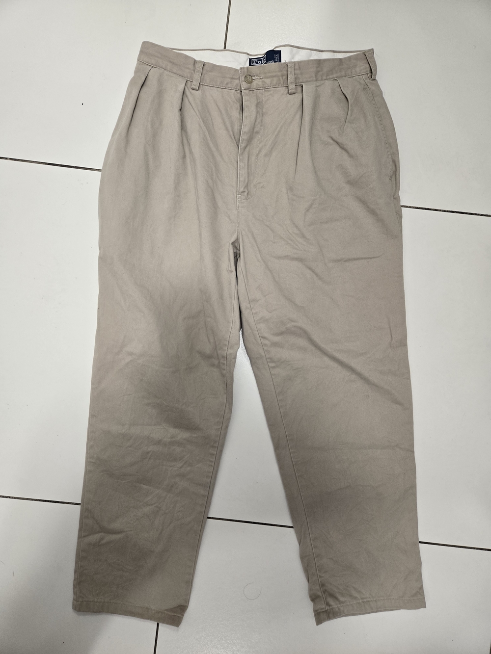 Ralph Lauren Andrew Pant in Light Beige 34x28